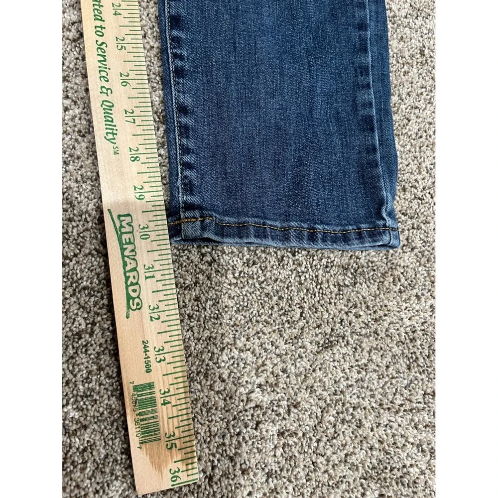 Lucky Brand 412 Athletic Slim Jeans Mens 32 x 32 Medium Wash Blue Denim Stretch
